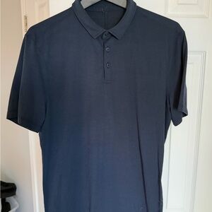 Men's LuLulemon Athletic Navy Polo Shirt